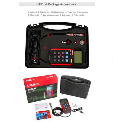 UNI-T UT315A Digital Vibration Tester Handheld Precision Measurement 5% Accuracy IP55 Protection 1 Year 8-Hour Battery Life