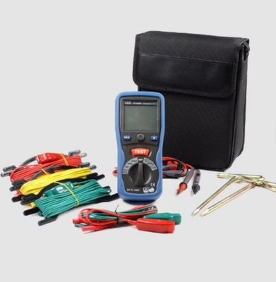 CEM DT-5300B Earth Resistance Tester Meets IEC10101 CATIII 1000V High Accuracy 0.01 AC750V/DC1000V Blue