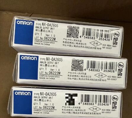 Bestseller! New original unit with analog output. Omron NX-DA2605 In stock and ready for immediate delivery.