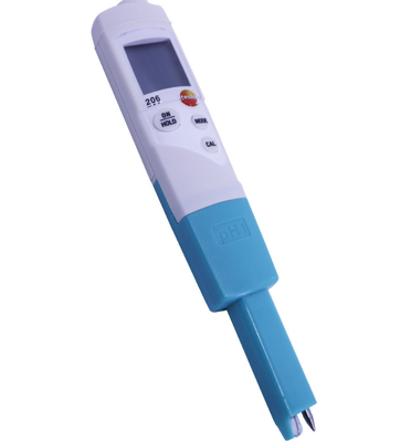 Testo 206 PH1 Liquid PH Meter 0563 2061 Digital PH Tester Range 0-14 pH Accuracy 0.02