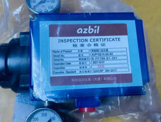AZBIL Smart Valve Positioner 100 Series Model AVP100/102 AVP102-H-XX-XX
