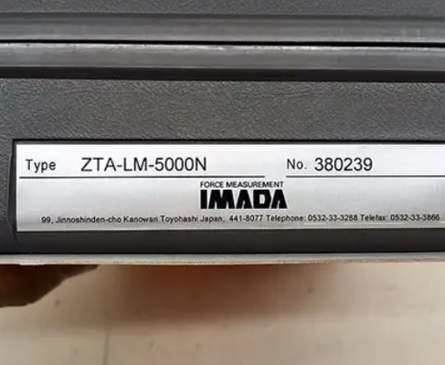 IMADA ZTA Series ZTA-SW1-5000N High Functionality Digital Force Gauge User Manua