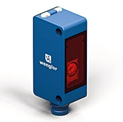 Wenglor P1KK001 Retro-Reflex Sensor for Transparent Objects with 1500 mm Range and 2000 Hz Switching Frequency