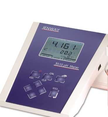 Jenway 3510 3520 Bench pH/mV Meter 351001，Standard Digital pH Meter Kit; 230 VAC
