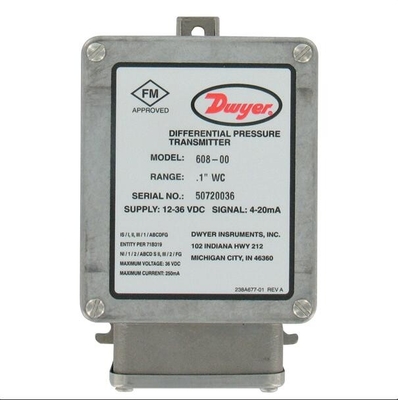 RSM Room Status Digital Pressure Gauge 1" Wc 120 VAC For Sensing Low Pressure