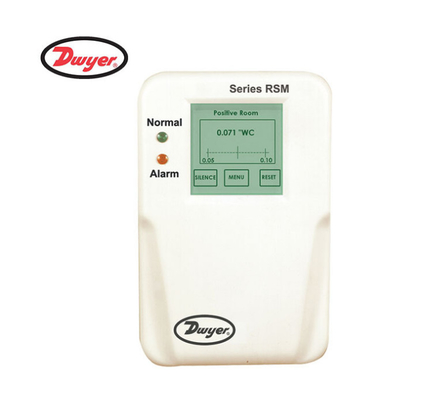 RSM Room Status Digital Pressure Gauge 1" Wc 120 VAC For Sensing Low Pressure