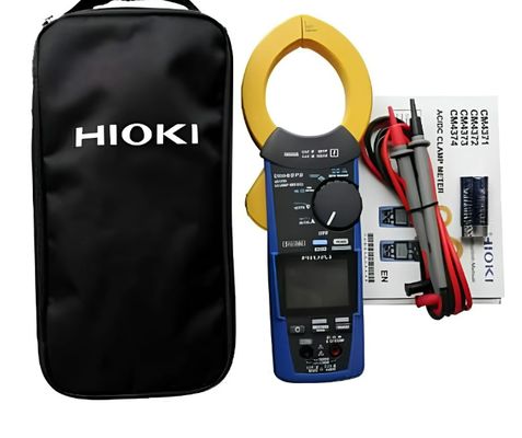 Hioki CM4373-50 True RMS Clamp Meter with 2000 A AC/DC Range IP54 Enclosure and 600 V CAT IV Safety Rating