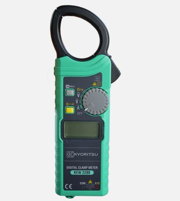 Pinza amperimétrica digital AC Kyoritsu 2200 AC/DC/Ω 1000A KEW 2200 en stock