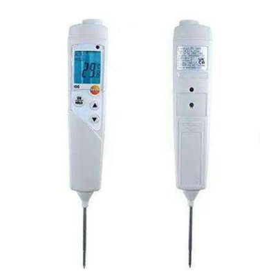 Testo 106 Food Core Thermometer with 0.1°C Resolution IP52 Rating and 250g Weight for Fast Accurate Food Measurement