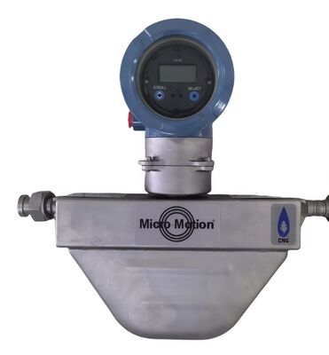 Emerson Micro Motion 2700+CNG050S Transmisor de flujo multivariable de acero inoxidable con una precisión del 0,05% y conectividad de brida