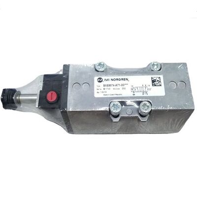 Norgren SXE9573-A71-00-13J Válvula solenoide ISO Star ISO 1, 5/2, piloto solenoide / retorno por muelle