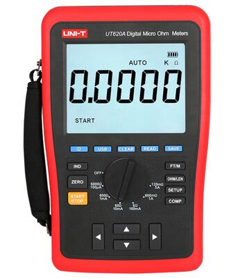 UNI-T UT620A Digital Micro Ohm Meter,WHICH Used to Measure DC Low Resistance Through 4-wire Method