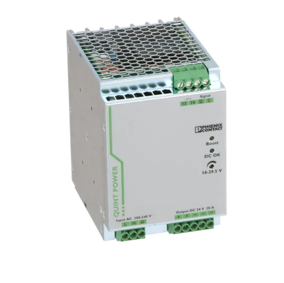 Phoenix Contact 2866776 Power supply QUINT-PS/1AC/24DC/20 ACDC, 24VDC, 20A, 480W