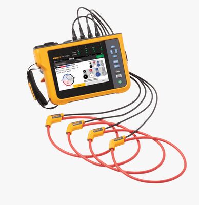 Fluke 1777 Three-Phase Power Quality Analyzer with 1000 V CAT III/600 V CAT IV Safety, 24-bit Synchronous Sampling, and 8 kV Transients Capture