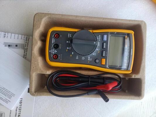 Brand new original FLUKE-117/323 KIT handheld digital multimeter, electrician multimeter kit in stock