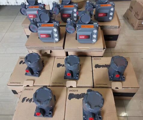 Control del posicionador de válvulas de Fisher Control DVC6200PD Control del posicionador digital de válvulas