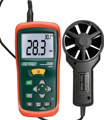 new stock flir Extech AN100 CFM/CMM Mini Thermo-Anemometer