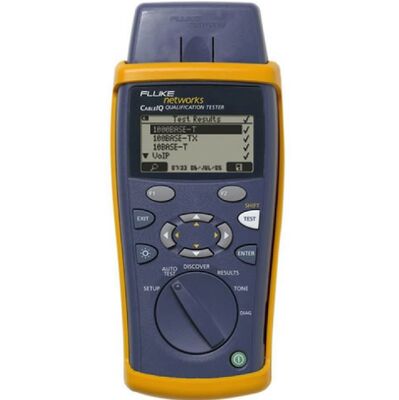 New and original Fluke Networks CIQ-SVC Qualification Tester, in stock now