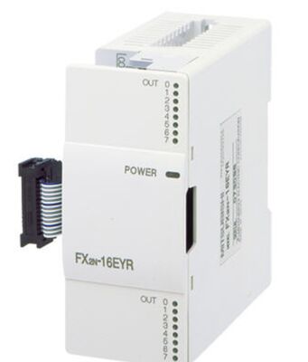 PLC, FX2N Modular extension unit; 16 relay outputs MITSUBISHI FX2N-16EYR-ES/UL