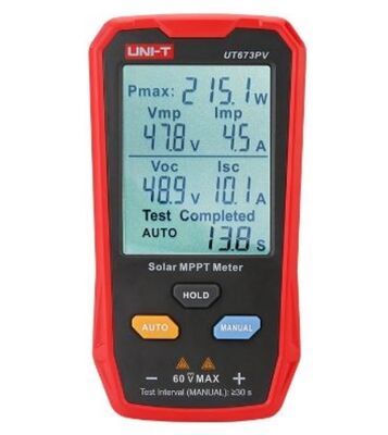 Modulo UNI-T UT673PV Probador de corriente de tensión de potencia máxima