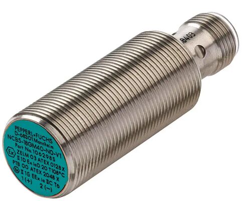 Pepperl + Fuchs NCB8-18GM40-N0-V1 Sensor inductivo con descarga de 8 mm