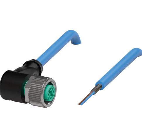 Pepperl + Fuchs NAMUR Conector de cable M12 de 2 pines con protección IP66/IP68/IP69
