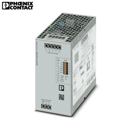 Phoenix Contact Power Supply 2904602 QUINT4-PS/1AC/24DC/20 Unit Input:1-phase, Output: 24 V DC/20 a Primary-switched QUINT POWER
