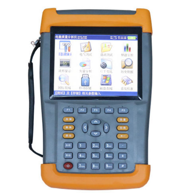 Portable Handheld Single Phase Three Phase Power Quality Tester Vector Analyzer Designed to Detect Power Grids