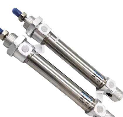 Festo DSNU ((-S) cilindro redondo cilindro ISO de doble acción 20 mm Diámetro del pistón 30 mm Trazo para uso industrial