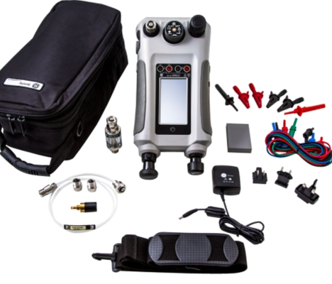 Portable Pressure Calibrator  Druck DPI612 Flex Series are fully self-contained pressure test and calibration systems

