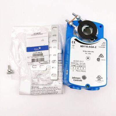 Original Johnson valve actuator M9116-GGA-2 for switch type with spring reset. Affordable and in stock.