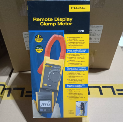 New Original Fluke 381 True RMS AC/DC Clamp Meter with 999.9 A Range and Remote Display