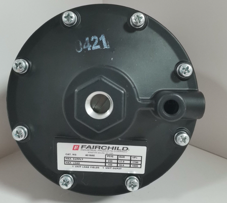 Productos industriales Fairchild P/N 4516AU, modelo 4500A, proporción 1:1, cuerpo de aluminio