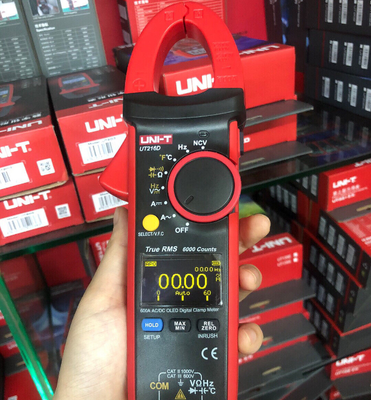 Bestseller - Original - Clamp Meter - AC/DC Clamp Universal Meter UNI-T UT216D - In large quantity available now